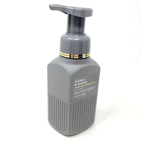 Bath & Body Works Leather & Brandy Gentle & Clean Foaming Hand Soap 2 Pack - Picture 2 of 6